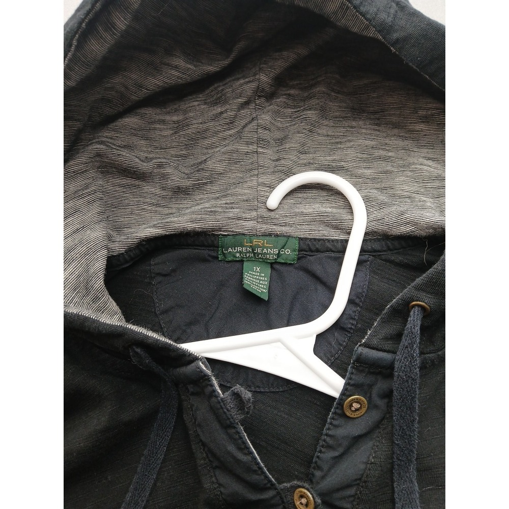 LaurenJeans Co. LRL Ralph Lauren 1X Hoodie Style Shirt - Picture 5 of 16